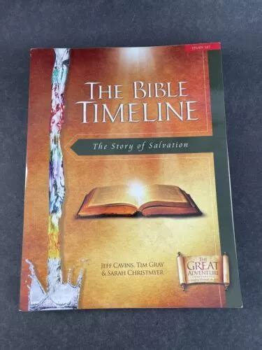 The Bible Timeline The Story Of Salvation Study Set Paperback 1628