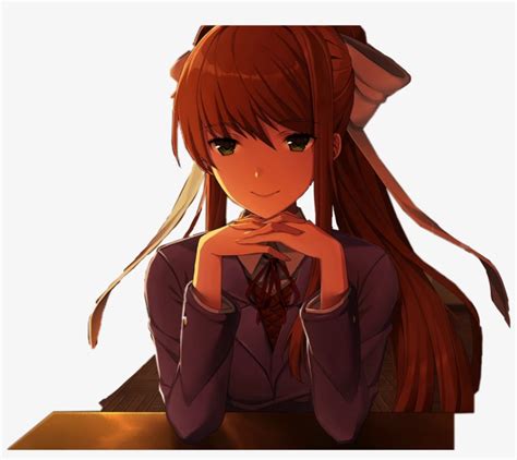 Download Ddlc Monika Png Svg Free Download Doki Doki Literature Club