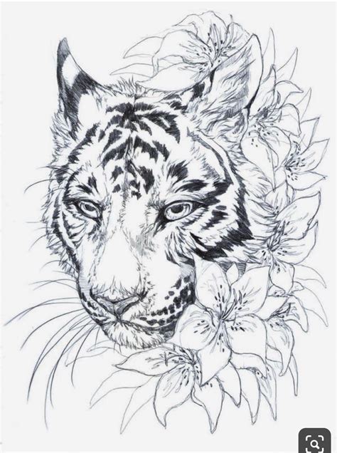 Pin By I M Ec On Pencil Drawing Tiger Tattoo Tattoos Tiger Tattoo