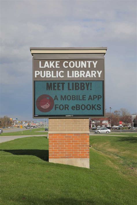 Lake County Public Library A1 Affordable Signs