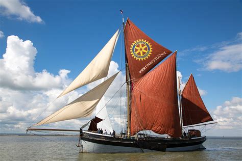 Sailing Barge Cambria Over Winters For Maintenance Classic Boat Magazine