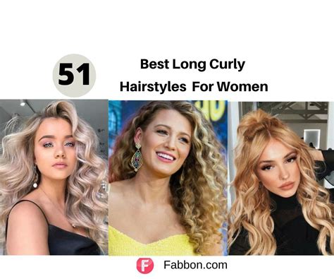 51 Best Long Curly Hairstyles And Haircuts For Women Fabbon
