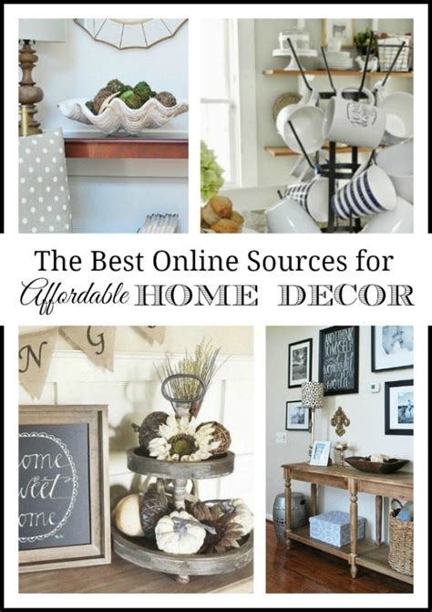 From wall decor, home decorations and furniture, hundreds of your favorite items are available online now! Where to buy inexpensive and unique home decor online | 11 ...