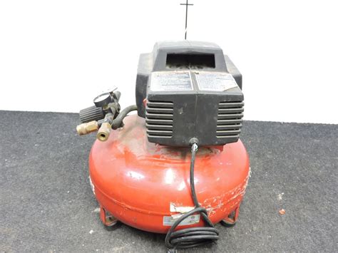 Police Auctions Canada Porter Cable C2006 6 Gal Electric Pancake Air