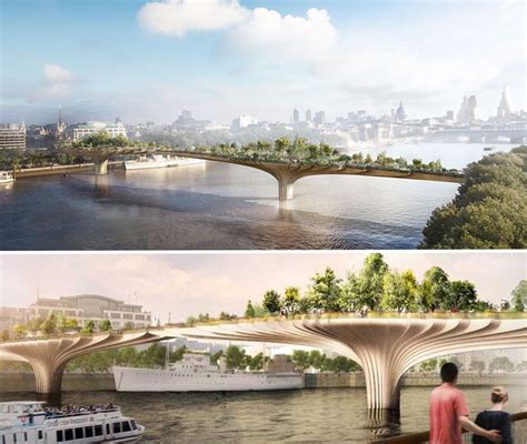 10 Most Unique Bridges In The World Garden Bridge London Garden