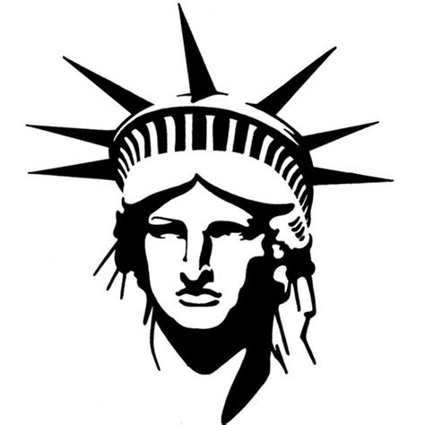 Statue Of Liberty Tattoo Stencil