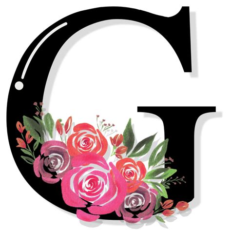 Floral Letter Alphabet 8506811 Png