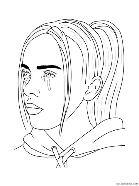 10 Best Free Printable Billie Eilish Coloring Pages F Vrogue Co