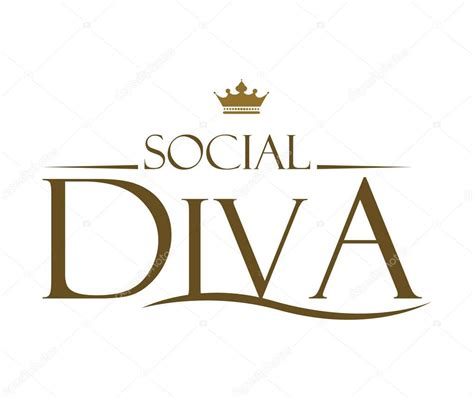 Diva Diseño De Logo Vector Gráfico Vectorial © Sdcrea Imagen 129130628