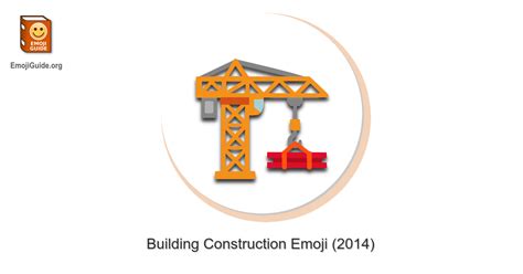 🏗️ Building Construction Emoji Meaning Pictures Codes