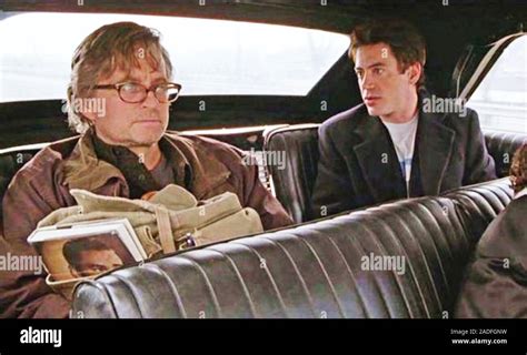 Wonder Boys 2000 Film With Michael Douglas At Left And Toby Maguire