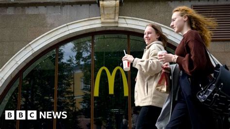 Russian Mcdonalds Buyer To Rebrand Restaurants Bbc News