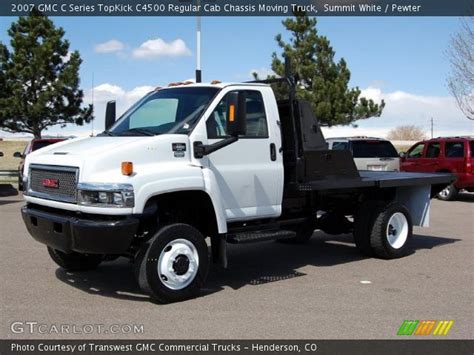 Summit White 2007 Gmc C Series Topkick C4500 Regular Cab Chassis