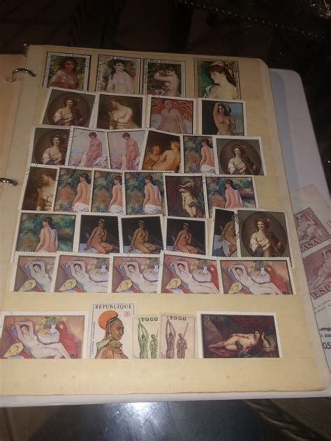 Nude Paintings Art Stamps Collection Over Ebay