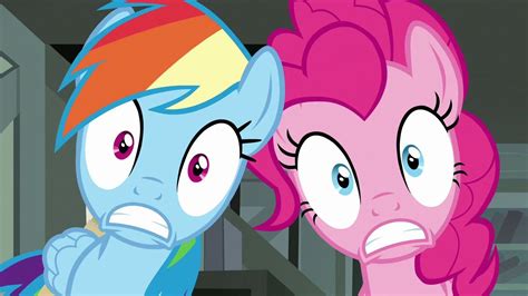 Rainbow Dash And Pinkie Pie In Complete Shock S7 E18 Rainbow Dash