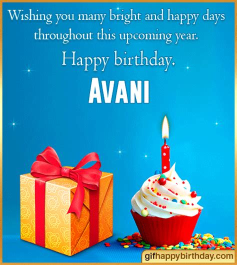 Wish Happy Birthday S With Name Avani