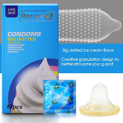 Adult Sensitive Orgasm Thin Latex Condoms Dotted Ribbed Stimulate Vaginal Pc Ebay