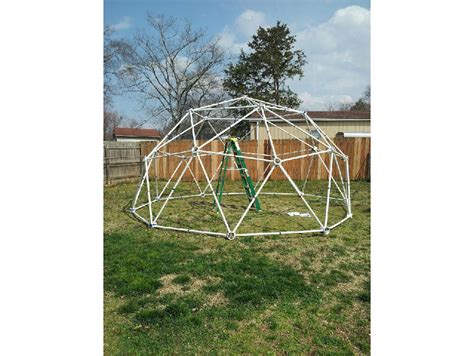 Geodesic Greenhouse Pvc Geodesic Chicken Coops By Zip Tie Domes
