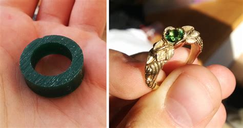 After finding the laprong diy engagement ring workshop he made it happen. I Created A Magical Elven Ring That Turned My Girlfriend Into My Fiance | Bored Panda