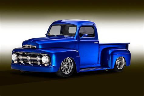 how a 1951 ford f 1 went from farm truck to vegas show star classic ford trucks farm trucks ford