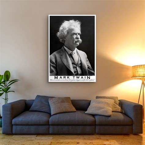 Mark Twain 1909 Photographic Portrait Poster Just Posters