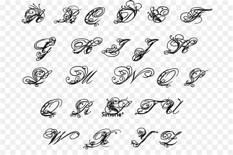 Sintético 122 Alfabeto De Tatuagem Bargloria