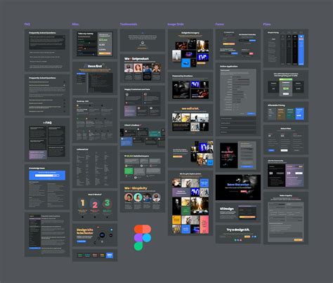 Figma Website Templates Web Design Kit To Double A Landing Page