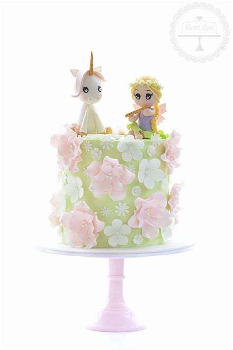 Unicorn Fairy Cake Birthday Unicorn Birthday Cake Fairy Birthday
