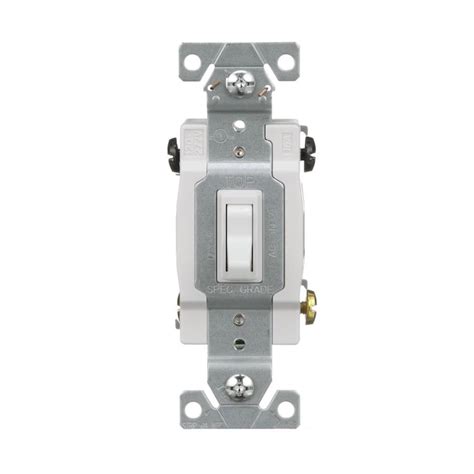 Eaton 15 Amp 4 Way Toggle Light Switch White In The Light Switches