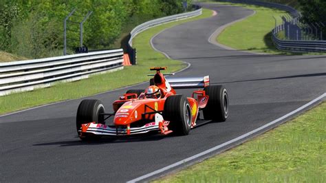 Ferrari F Michael Schumacher At N Rburgring Nordschleife Tourist K