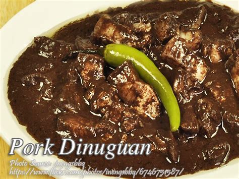 Pork Dinuguan Recipe Panlasang Pinoy Meat Recipes