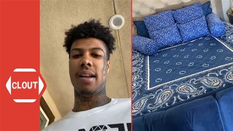 Blueface Shows Off His Crip Bedroom And Football Field Youtube
