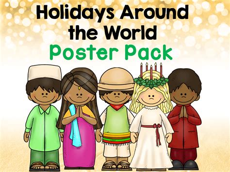 Holiday Traditions Holidays Around The World For Kids Clip Art Library