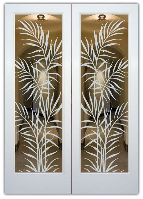 frosted glass creates a beautiful look for any door select from dozens of sandblast etched