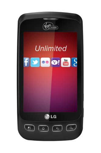 Lg Optimus Android Prepaid Phone Virgin Mobile Gosale Price