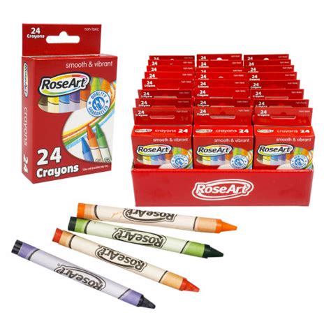 Rose Art Crayons Pack 24 Crayons Jordan Amman Buy And Review