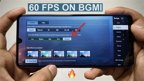 Enable 60 Fps Smoothextreme In Bgmi On Any Android Smartphone Youtube