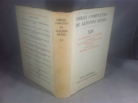Obras Completas De Alfonso Reyes Xiv By Alfonso Reyes Very Good