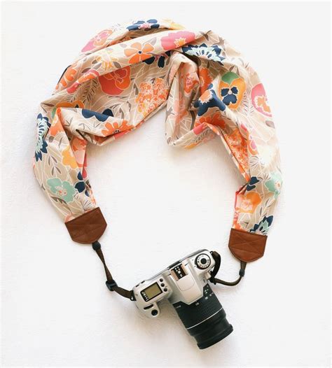 An All In One Strap And Adornment This Scarf Camera Strap Turns Your