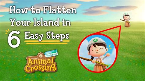 How To Efficiently Flatten Your Island Animal Crossing New Horizons