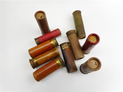antique paper shotgun shells