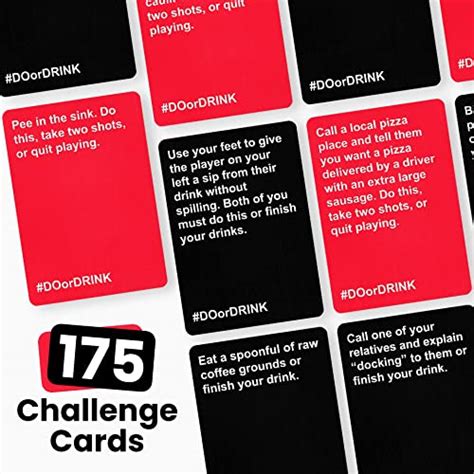 Do Or Drink Party Card Game Dare For Adults Strangers Or Girls Night