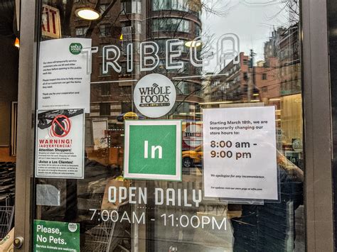 Find opening hours to whole foods market near me. Tribeca Citizen | COVID-19 Update: New hours for Whole Foods