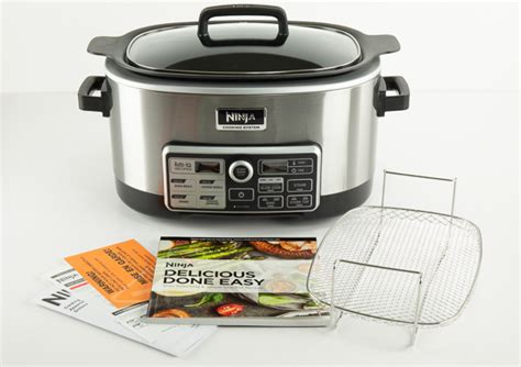 I got the ninja foodi because i have wanted an the final product is crisper than a convection but that might be because the heating element is literally on top of your food — hence why i think it's more. Ninja Foodie Slow Cooker Instructions / Ninja Foodi 8 Qt 9 In 1 Deluxe Xl Pressure Cooker Air ...