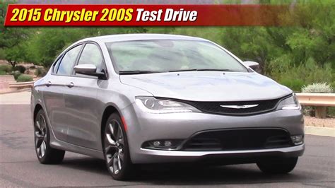 2015 Chrysler 200s Test Drive Youtube