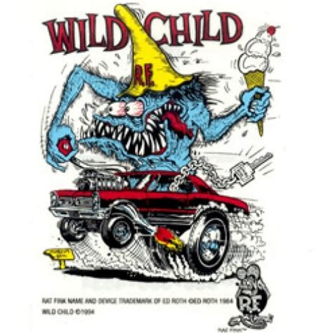 Wild Child Decal By Ed Roth