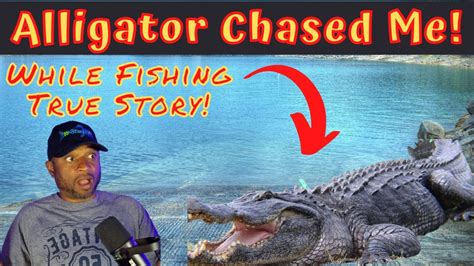 The Alligator That Chased Me Lake Eufaula Bass Fishing Youtube