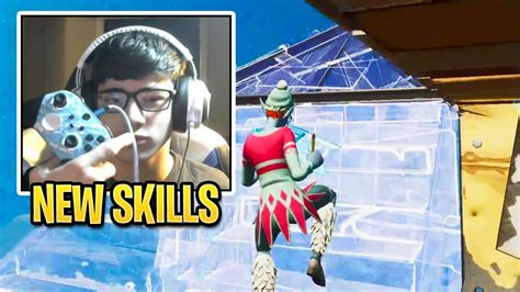 Faze Sway Shows His New Building Skills On Controller In Fortnite