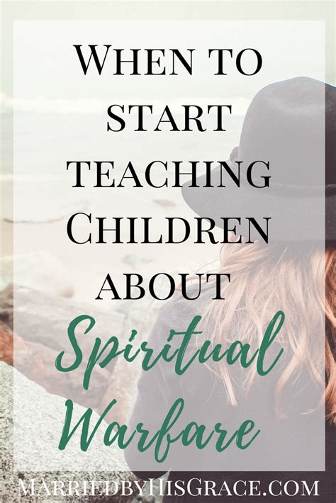 When Do We Start Teaching Our Children About Spiritual Warfare