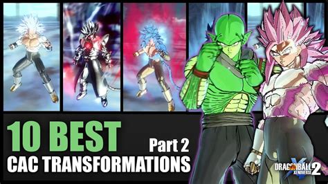 Maybe you would like to learn more about one of these? Best Transformations for Cac / Custom Character (Part 2) | Dragon Ball Xenoverse 2 MODS - YouTube